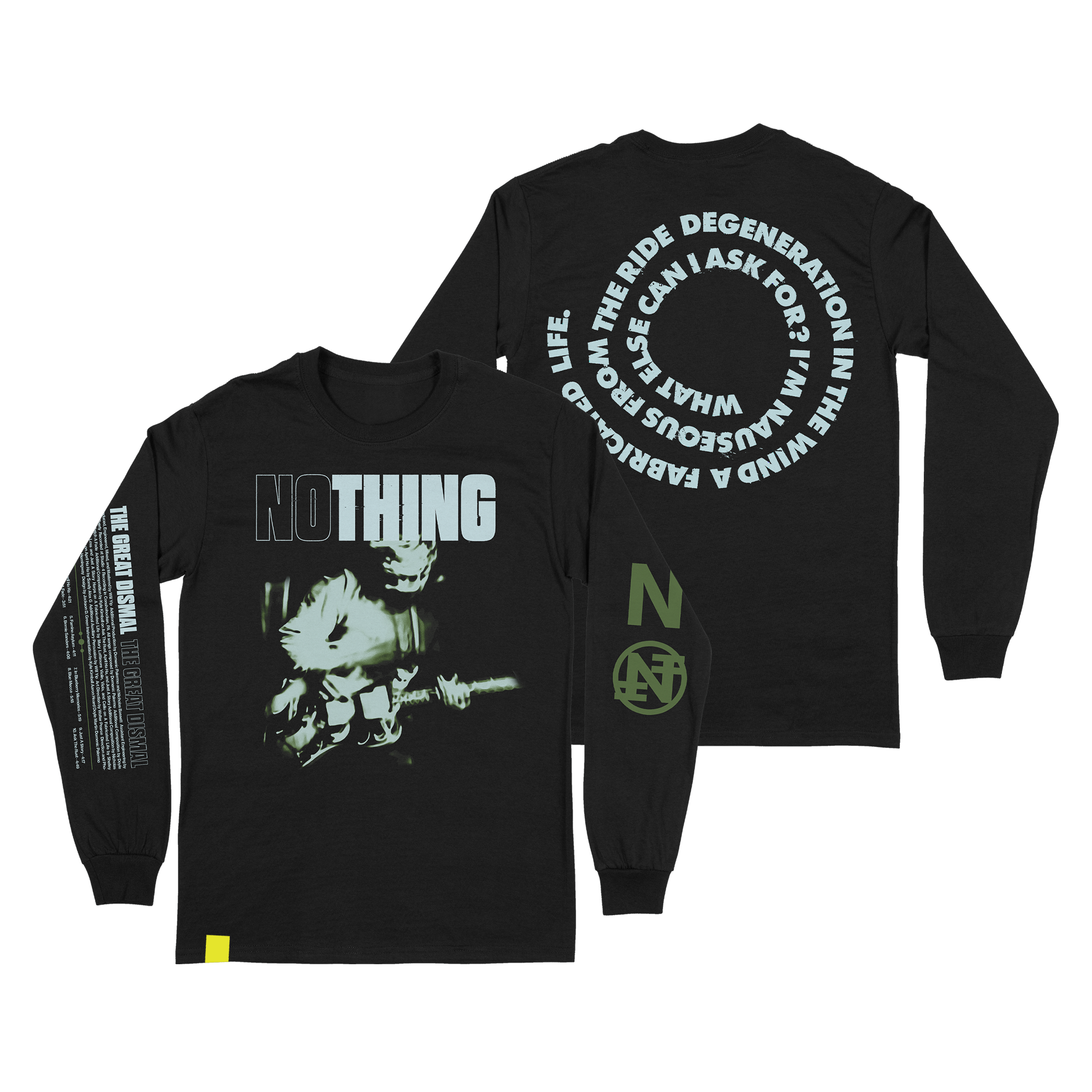 Not Involved Merch Black Friday Exclusive Dismal Long Sleeve