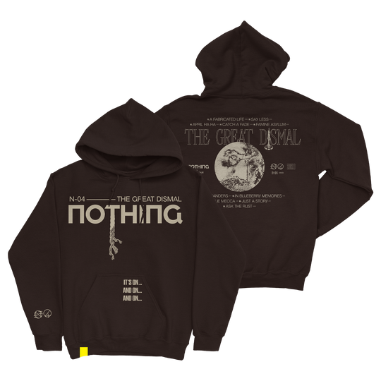 Not Involved Merch Black Friday Exclusive Tracklist Hoodie