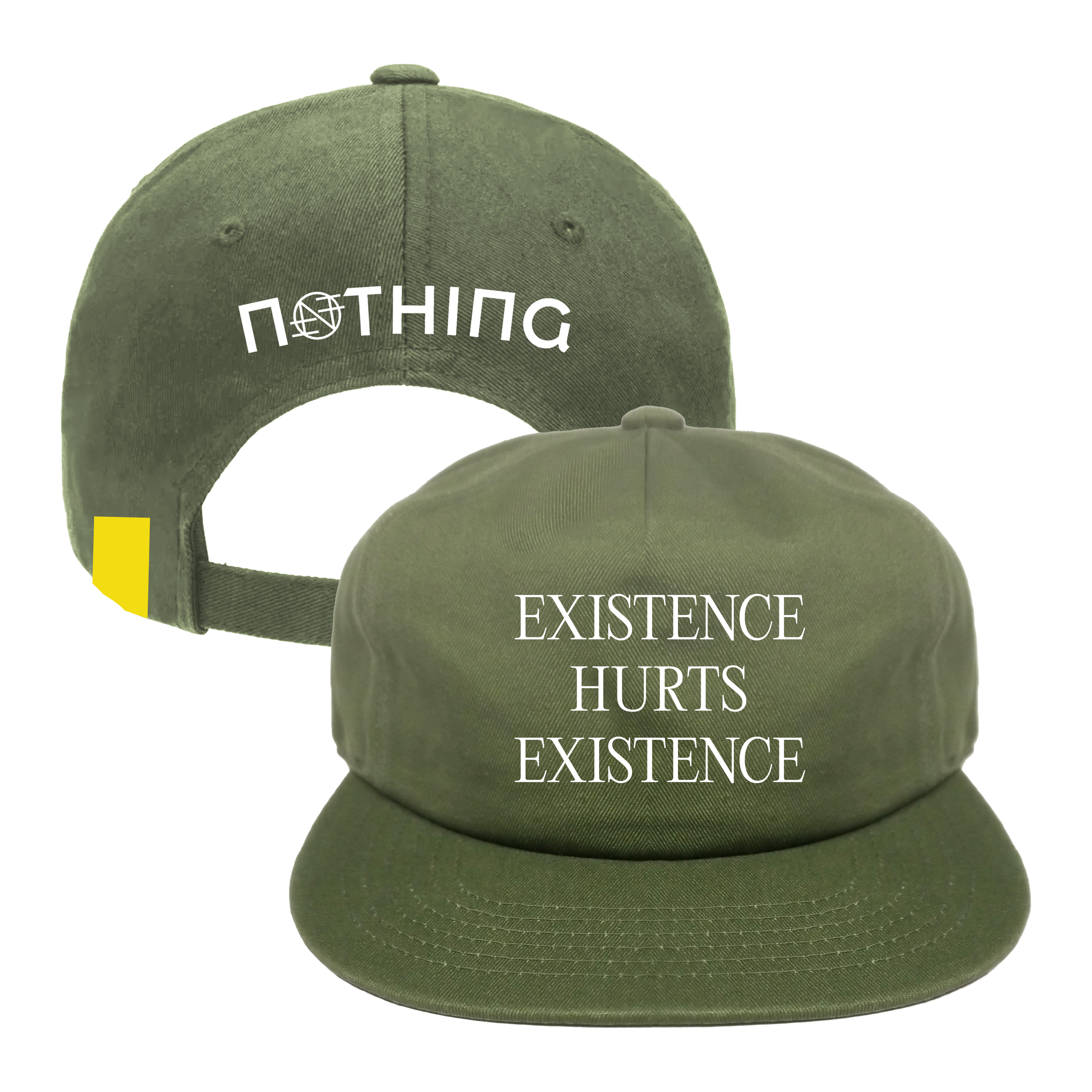 Existence Hurts Hat - Olive