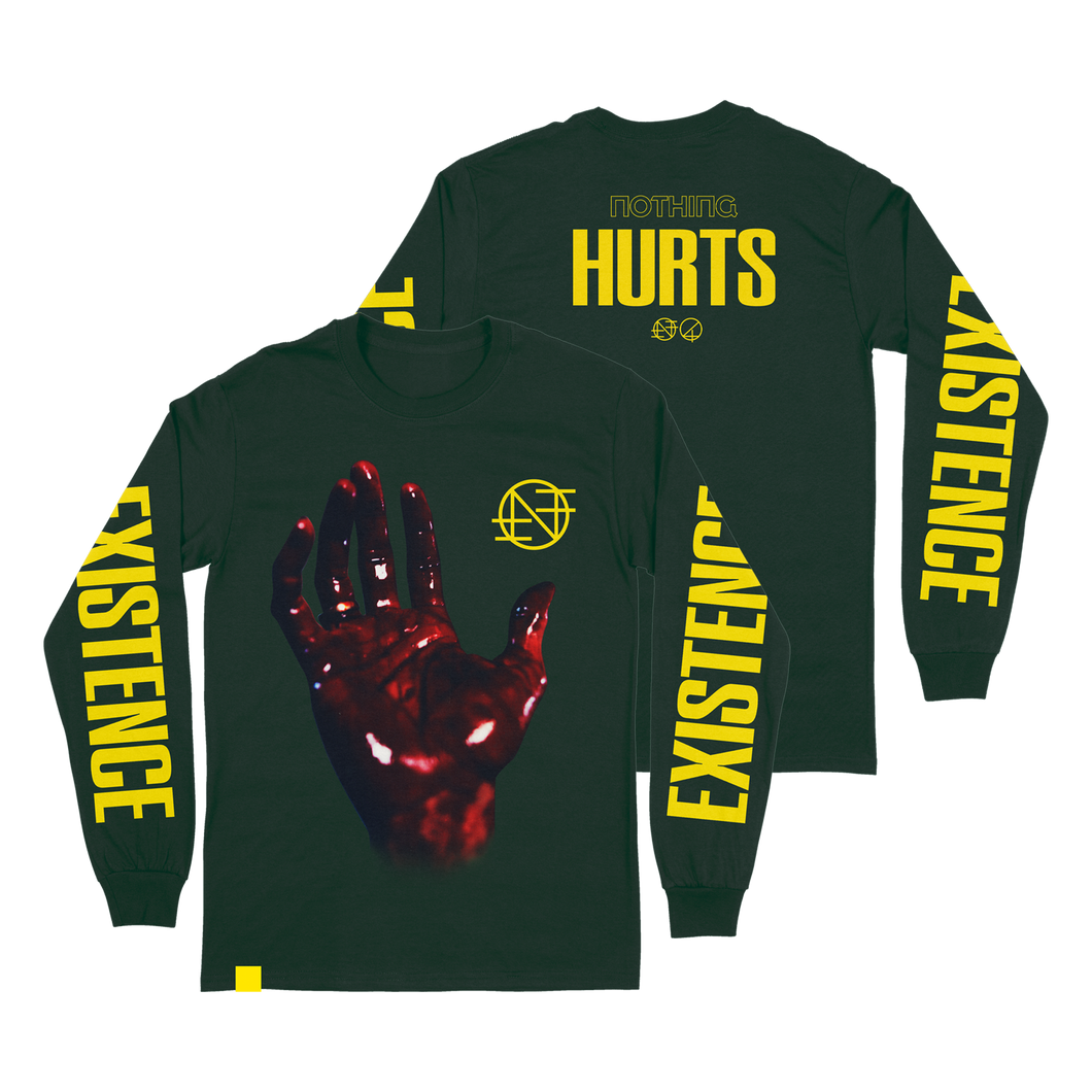Existence Hurts Long Sleeve (Forest)