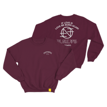 Load image into Gallery viewer, Love Is Crewneck - Maroon
