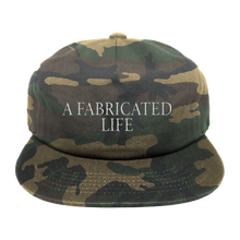 Load image into Gallery viewer, A Fabricated Life Painters Cap - Camo
