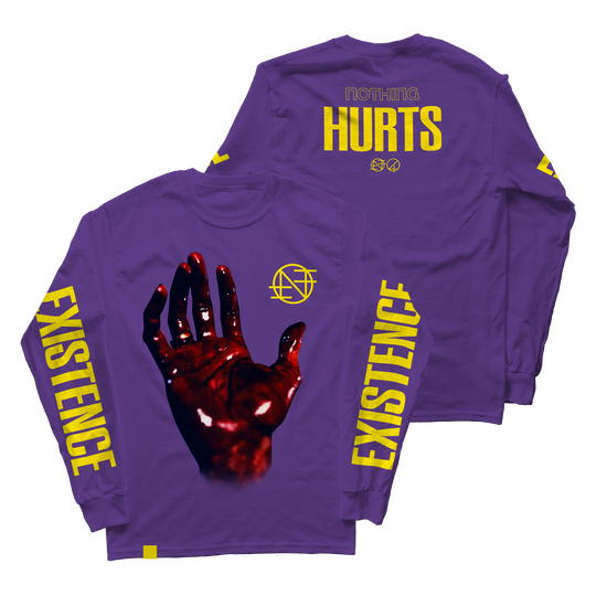Existence Hurts Long Sleeve (Purple)