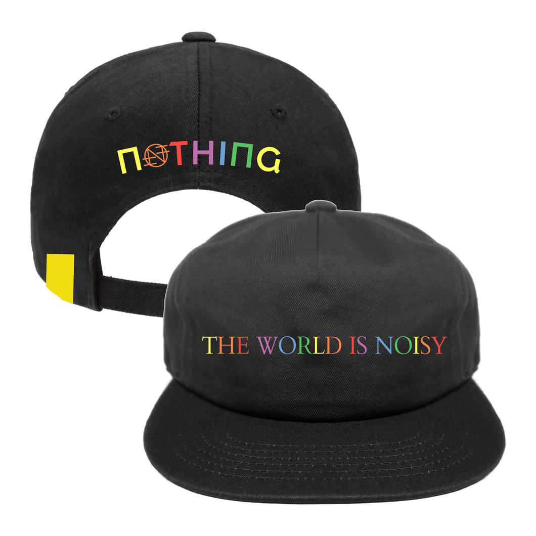 The World is Noisy Rainbow Hat