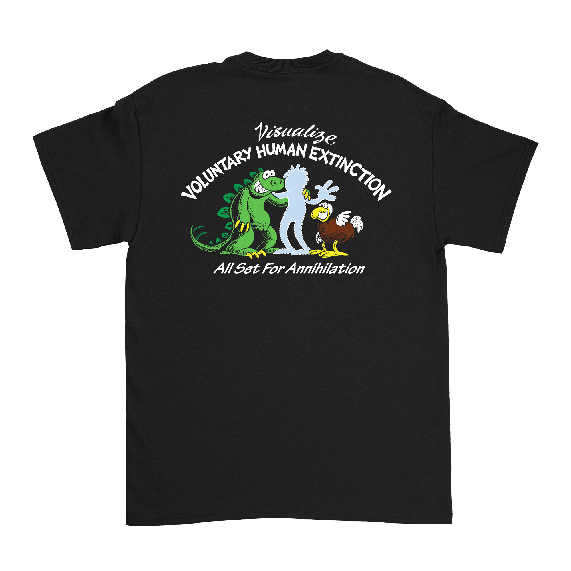 Inthing Merchandises VISUALIZE T-Shirt - Black