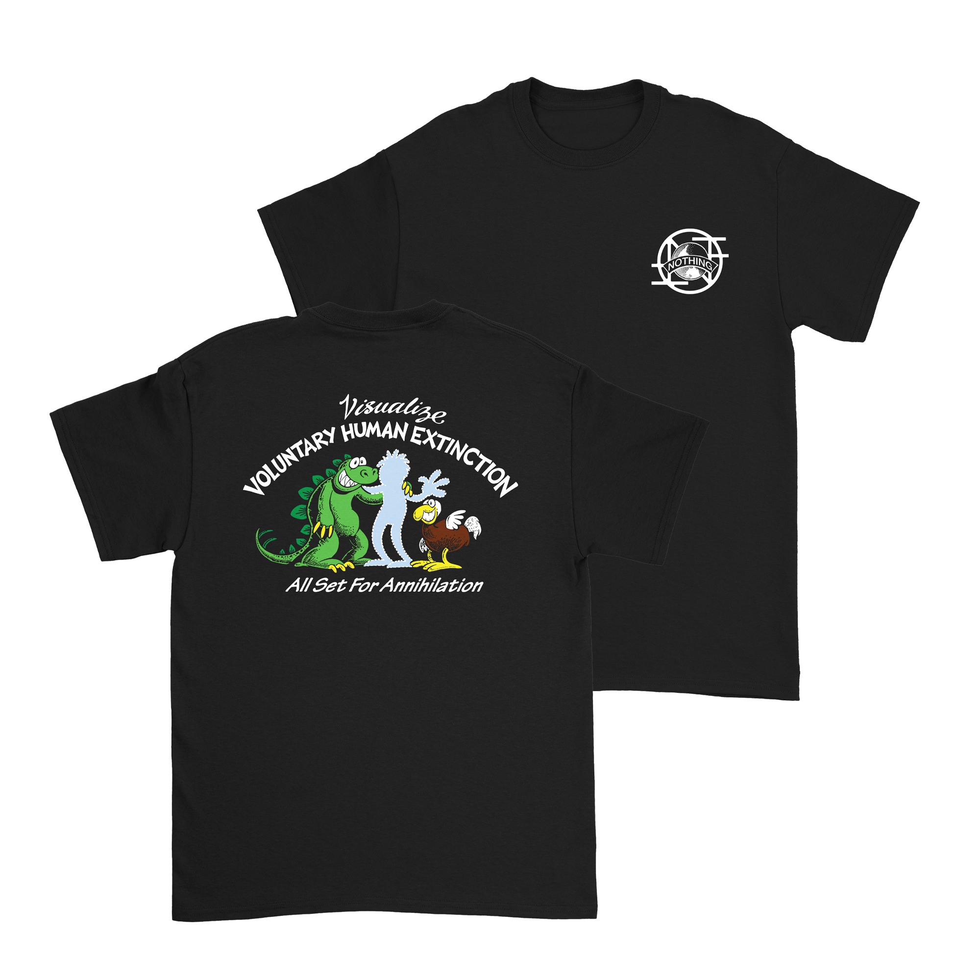 Inthing Merchandises VISUALIZE T-Shirt - Black