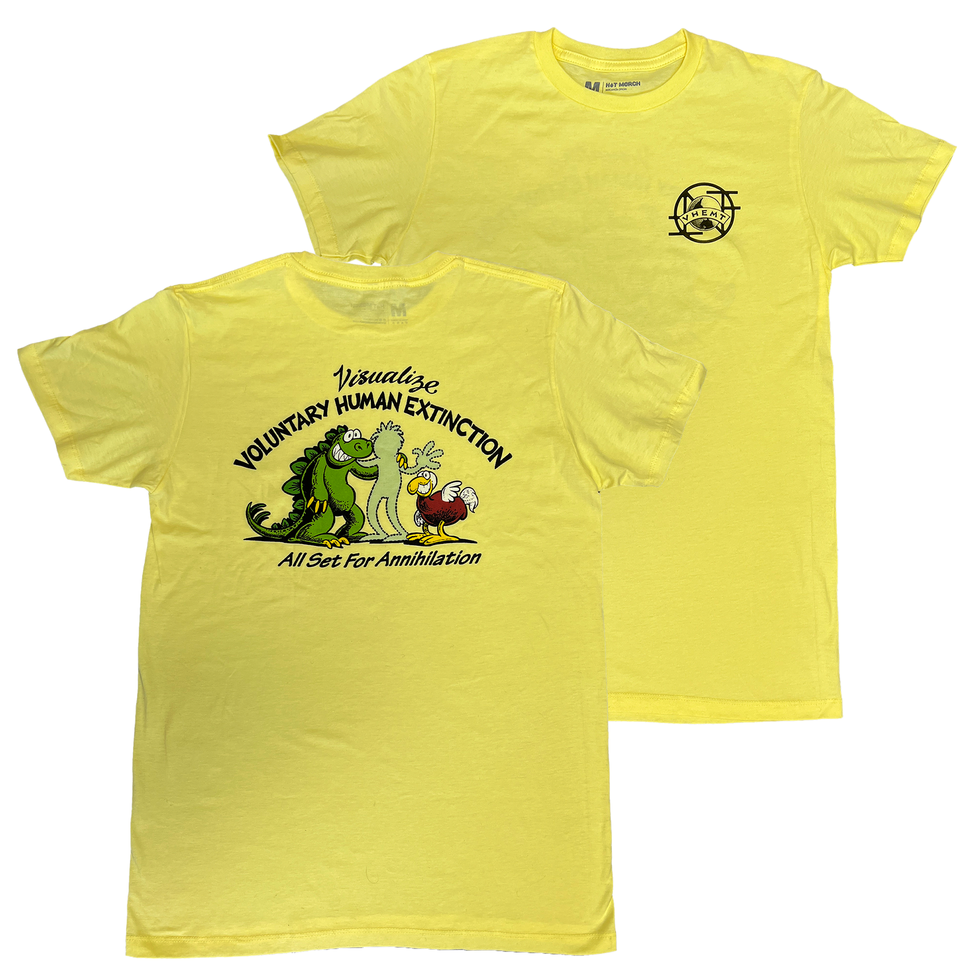 VISUALIZE Tour Shirt - Mustard