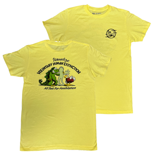 VISUALIZE Tour Shirt - Mustard